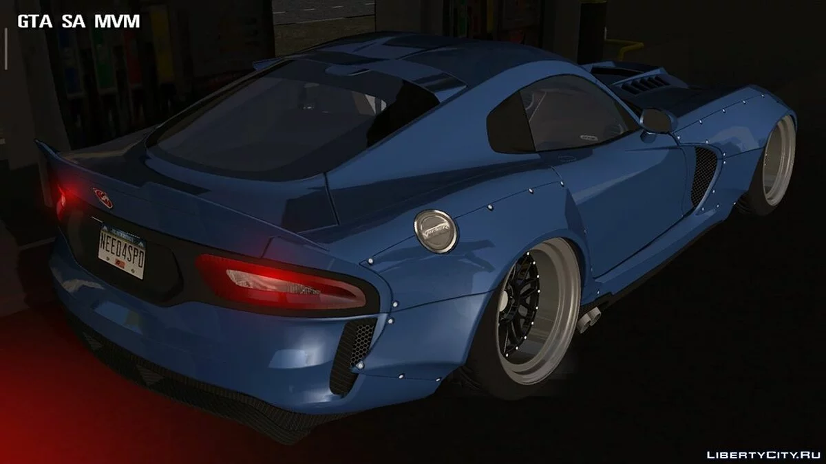 دودج فايبر SRT8 GTS 2013 ليبرتي ووك / GTA سان أندرياس (iOS، أندرويد)