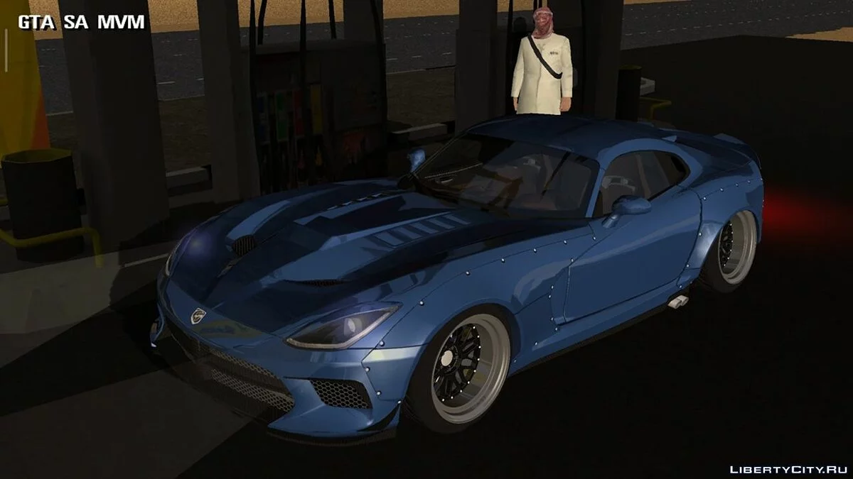 دودج فايبر SRT8 GTS 2013 ليبرتي ووك / GTA سان أندرياس (iOS، أندرويد)