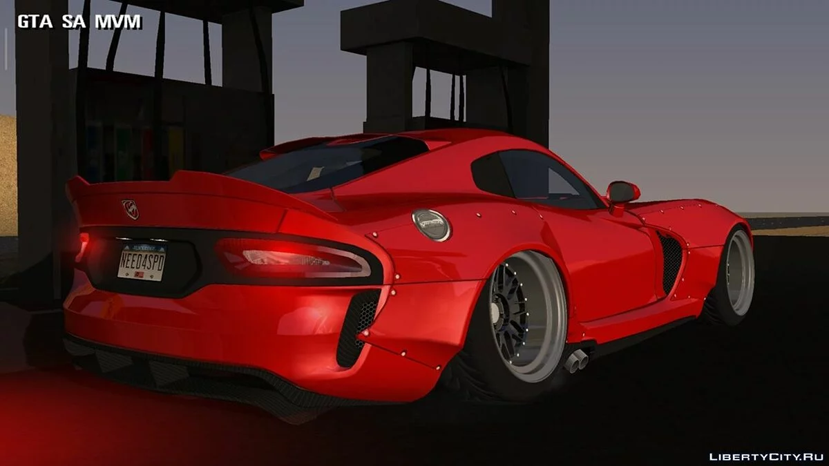 دودج فايبر SRT8 GTS 2013 ليبرتي ووك / GTA سان أندرياس (iOS، أندرويد)