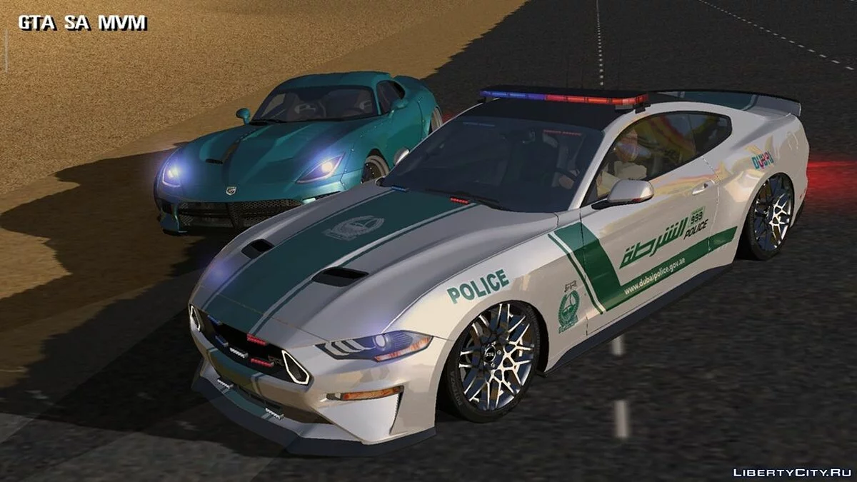 دودج فايبر SRT8 GTS 2013 ليبرتي ووك / GTA سان أندرياس (iOS، أندرويد)