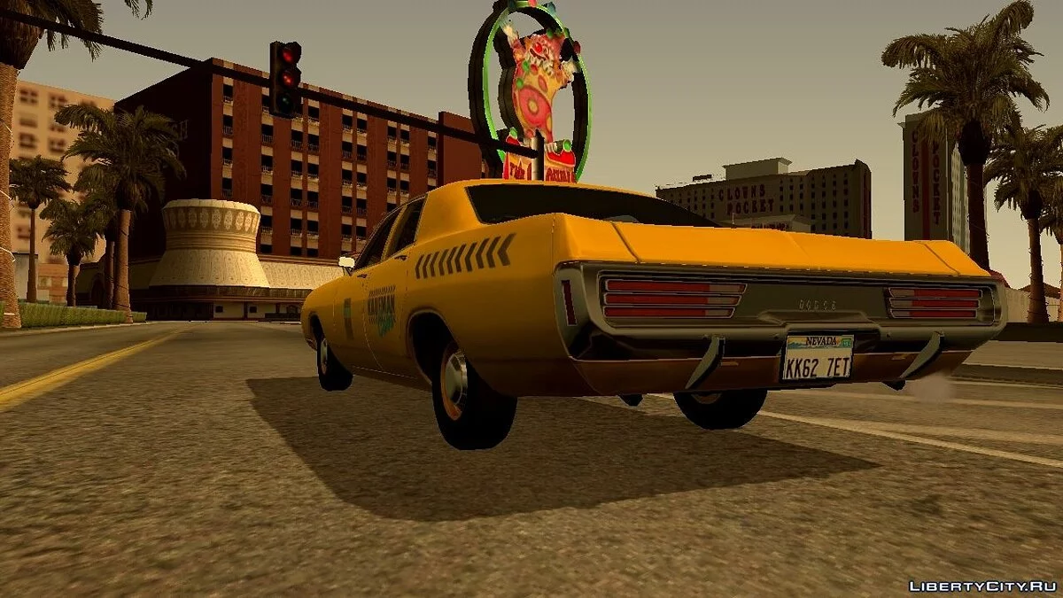 1971 Dodge Polara Kaufman Cab / GTA San Andreas (iOS, Android)