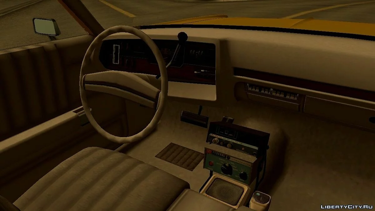 1971 Dodge Polara Kaufman Cab / GTA San Andreas (iOS, Android)