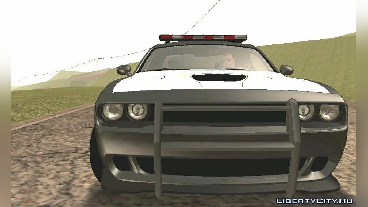 Dodge Chellenger SRT HellCat Police (DFF فقط) / GTA سان أندرياس (iOS، أندرويد)