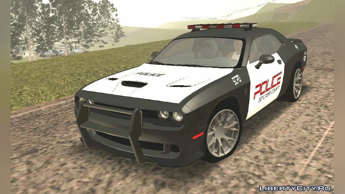 Dodge Chellenger SRT HellCat Police (DFF فقط) / GTA سان أندرياس (iOS، أندرويد)