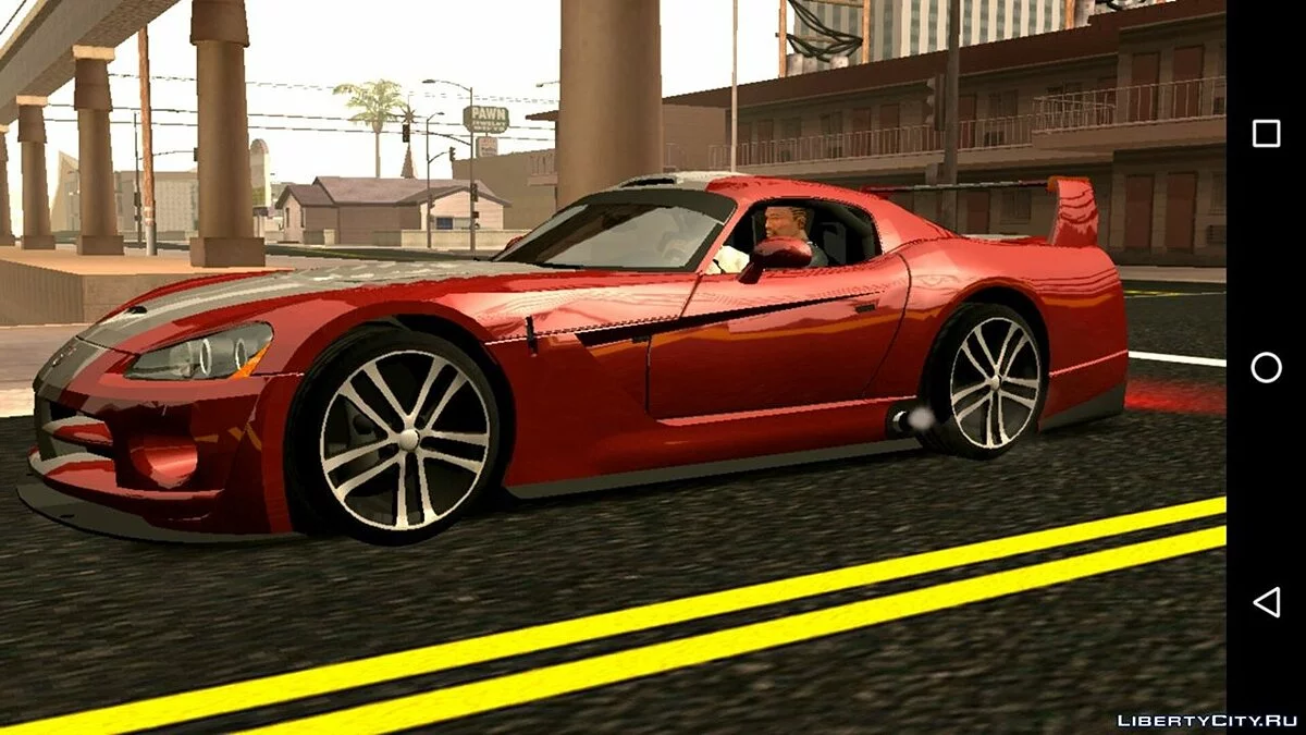 Dodge Viper GTS R Concept v4.0 (hanya DFF) / GTA San Andreas (iOS, Android)