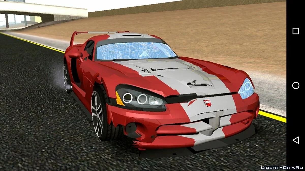 Dodge Viper GTS R Concept v4.0 (hanya DFF) / GTA San Andreas (iOS, Android)