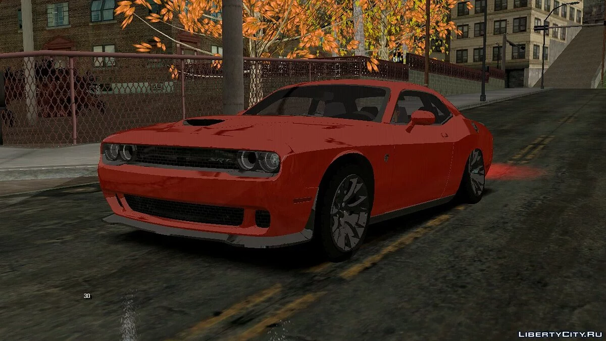 2015 Dodge Challenger SRT Hellcat / GTA سان أندرياس (iOS، أندرويد)