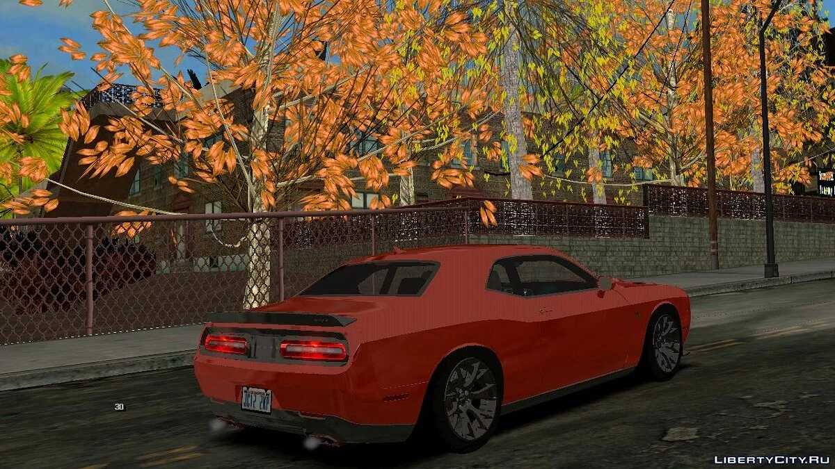 2015 Dodge Challenger SRT Hellcat / GTA سان أندرياس (iOS، أندرويد)
