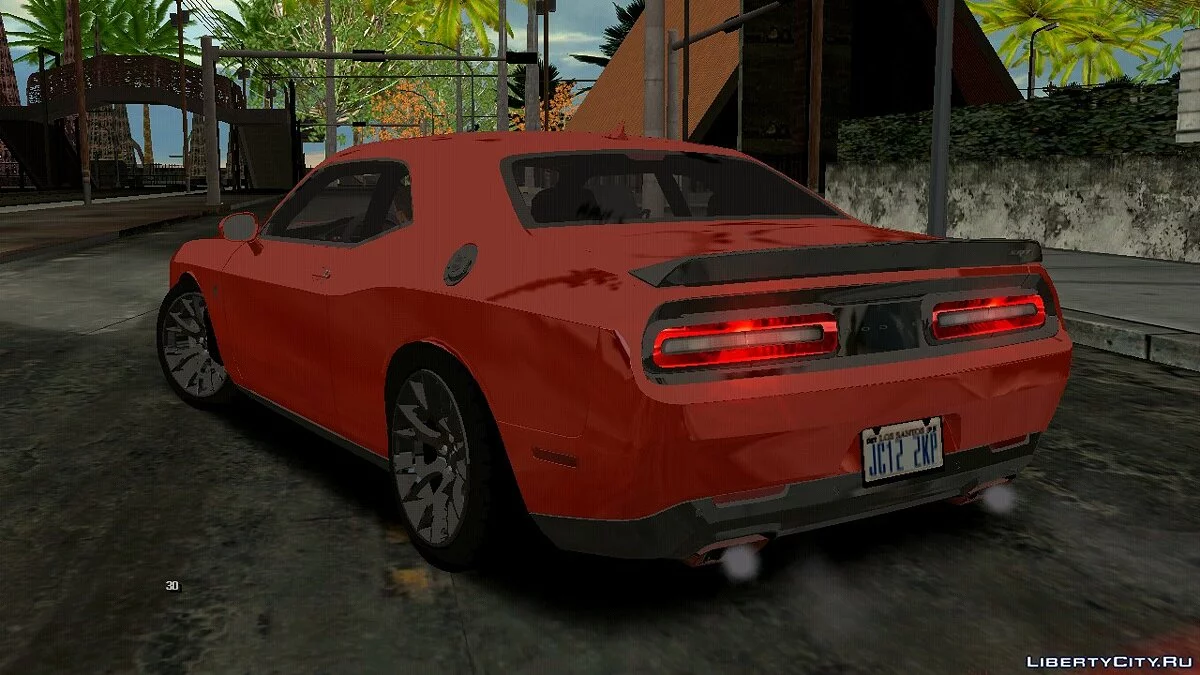 2015 Dodge Challenger SRT Hellcat / GTA سان أندرياس (iOS، أندرويد)