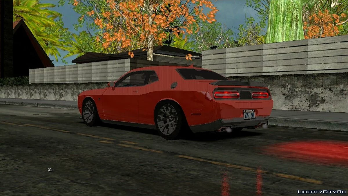2015 Dodge Challenger SRT Hellcat / GTA سان أندرياس (iOS، أندرويد)