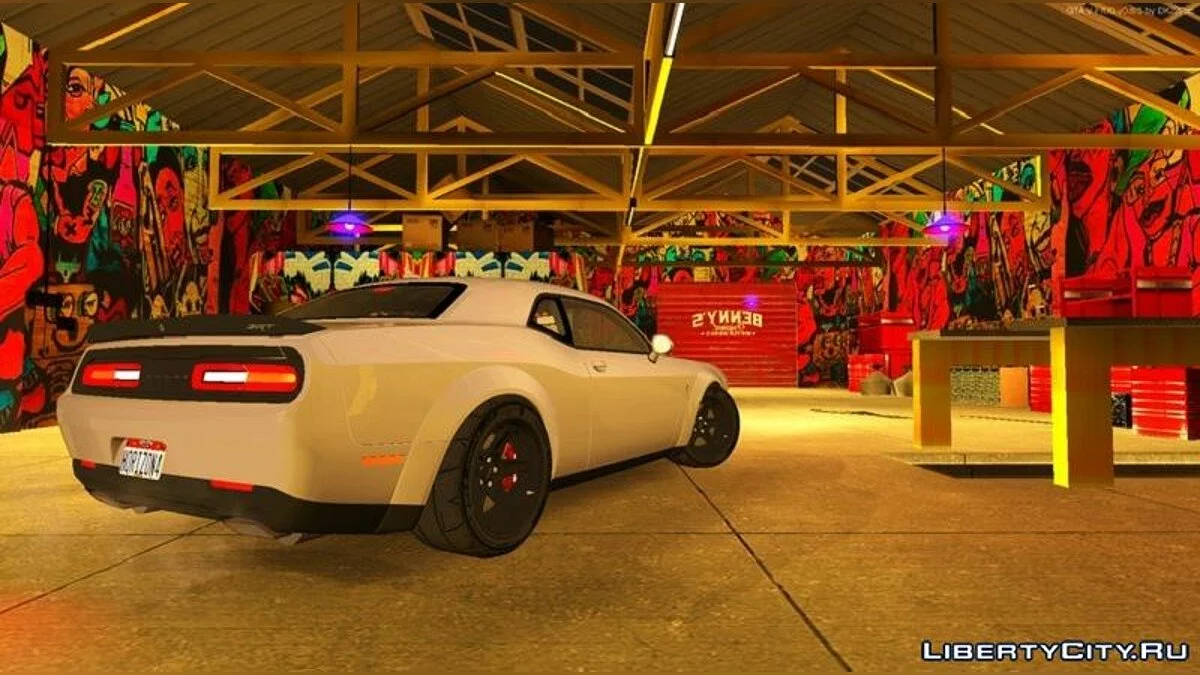 Dodge Challenger SRT Demon 2018 / GTA San Andreas (iOS, Android)