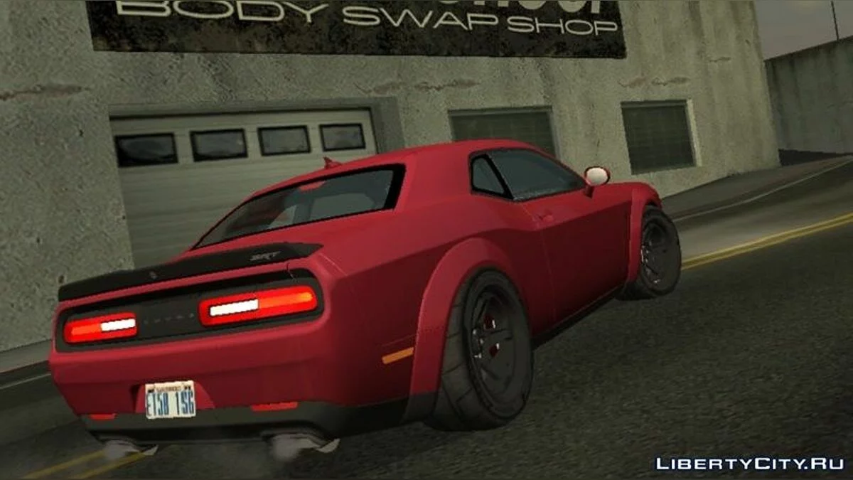 Dodge Challenger SRT Demon 2018 / GTA San Andreas (iOS, Android)