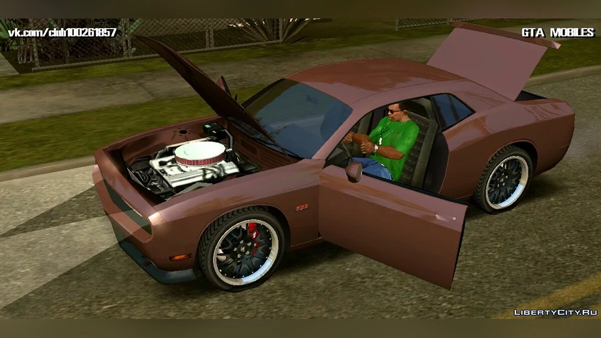 Dodge Challenger SRT8 2013 / GTA سان أندرياس (iOS، أندرويد)