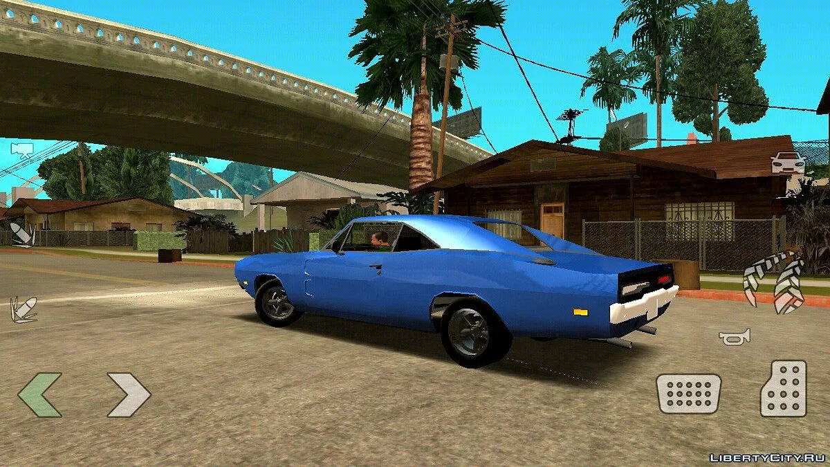 دودج تشارجر R/T 1969 (فقط DFF) / GTA سان أندرياس (iOS، أندرويد)