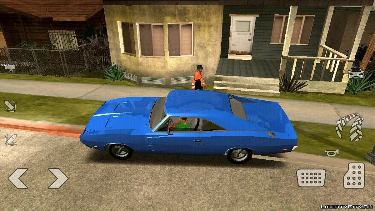 دودج تشارجر R/T 1969 (فقط DFF) / GTA سان أندرياس (iOS، أندرويد)