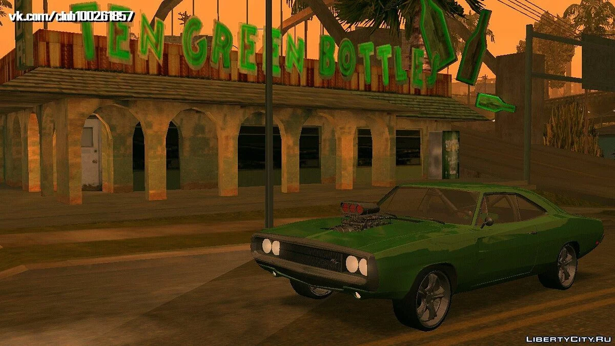 Dodge Charger RT 1970 v0.2 (DFF only) / GTA San Andreas (iOS, Android)