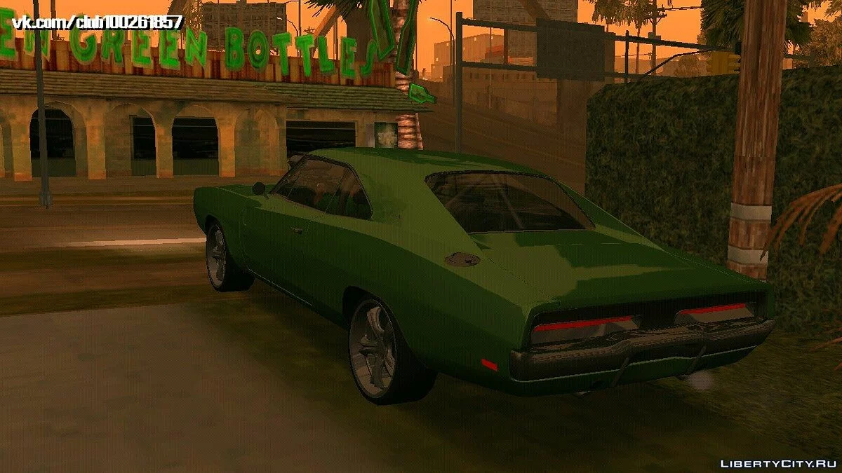 Dodge Charger RT 1970 v0.2 (DFF only) / GTA San Andreas (iOS, Android)