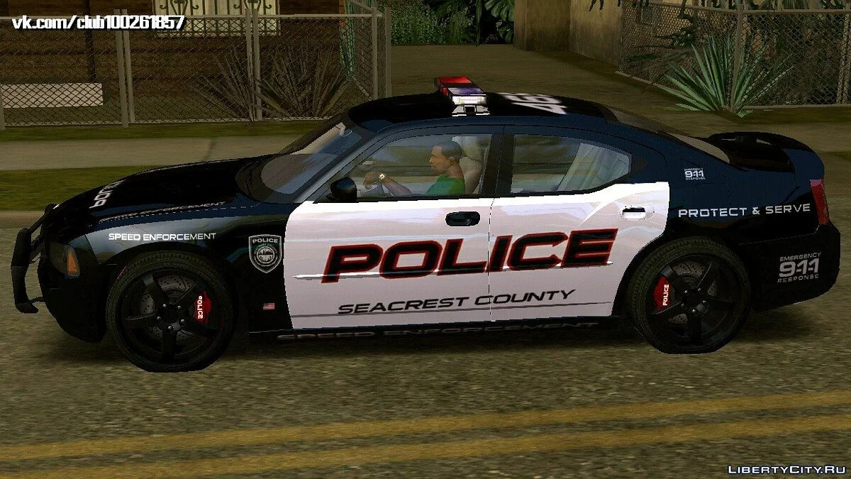 Dodge Charger RT Police Speed Enforcement / GTA San Andreas (iOS, Android)