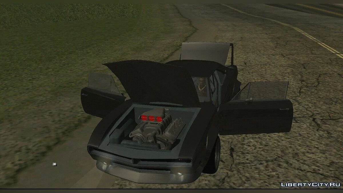 دودج تشارجر ار تي شارك تيونينج (DFF فقط) / GTA سان أندرياس (iOS، أندرويد)