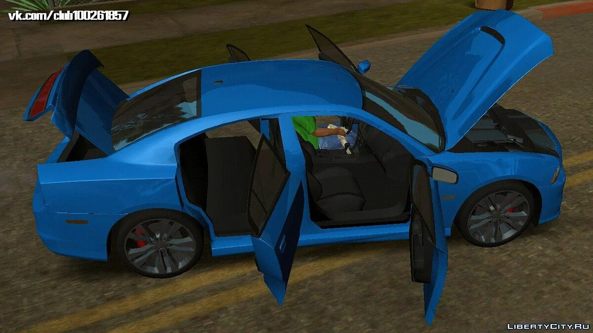 Dodge Charger v0.4 (тільки DFF) / GTA San Andreas (iOS, Android)
