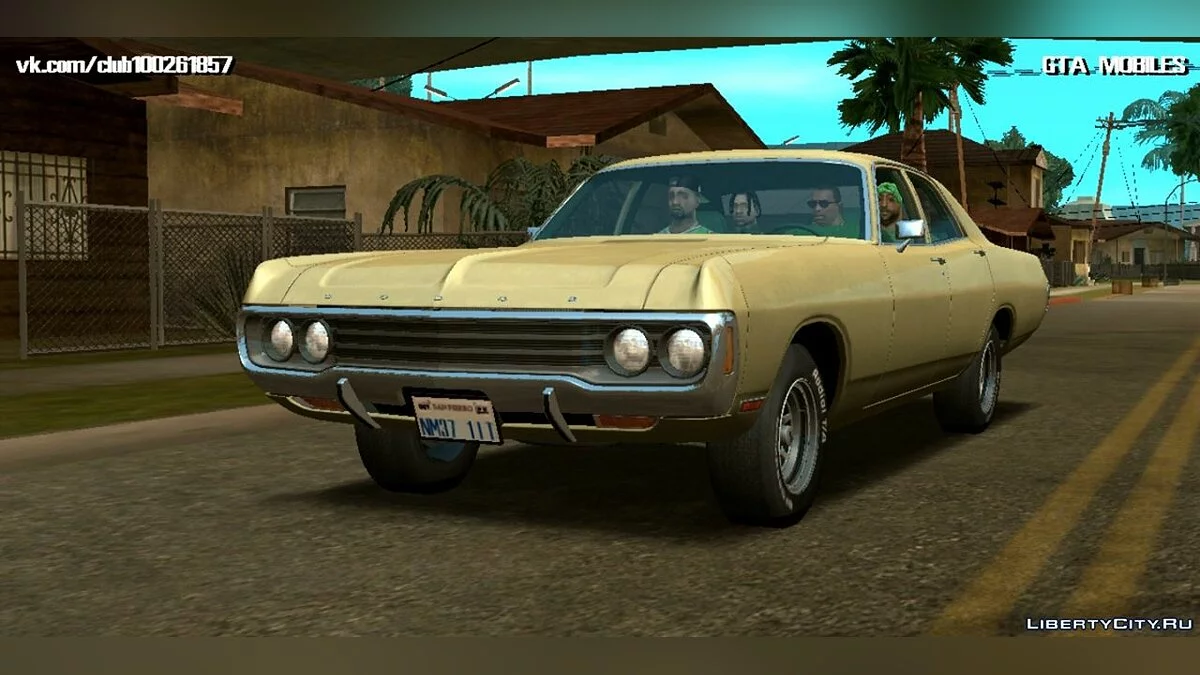 Dodge Polara 1971 / GTA San Andreas (iOS, Android)