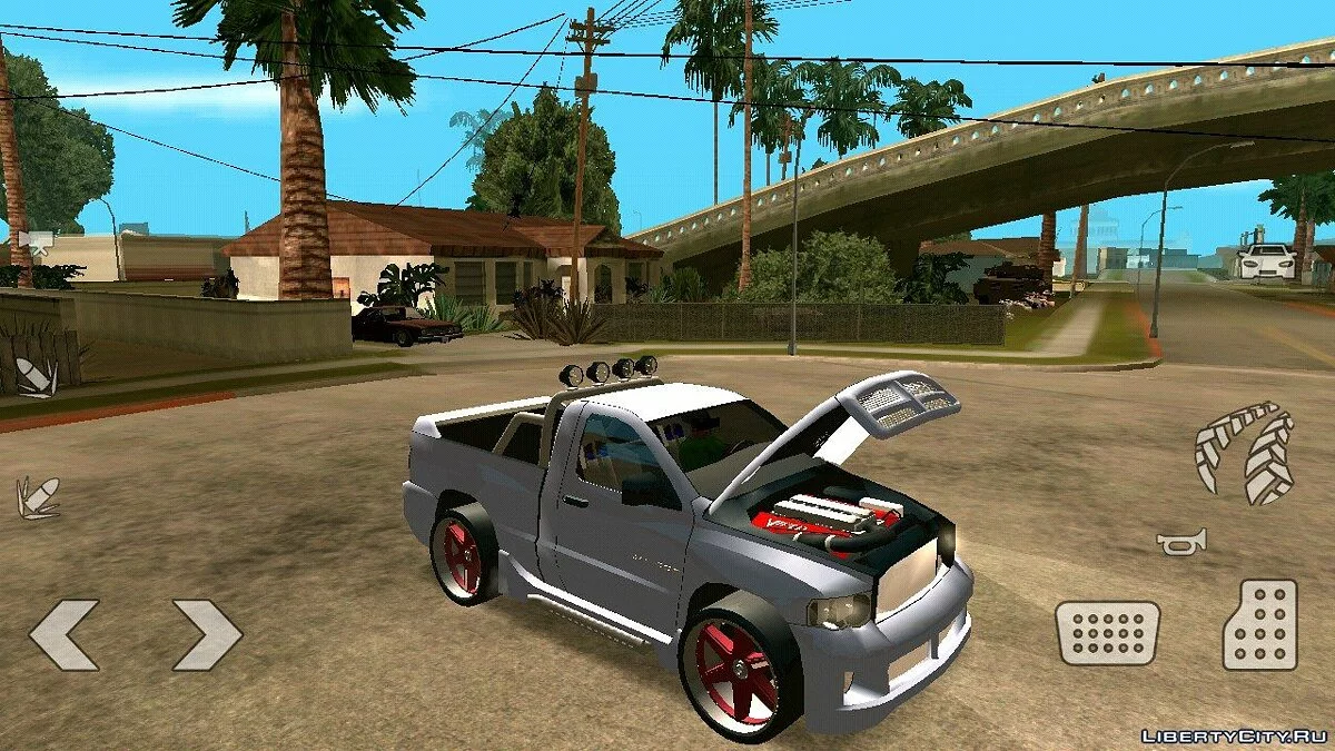Dodge Ram SRT-10 (DFF فقط) / GTA سان أندرياس (iOS، أندرويد)