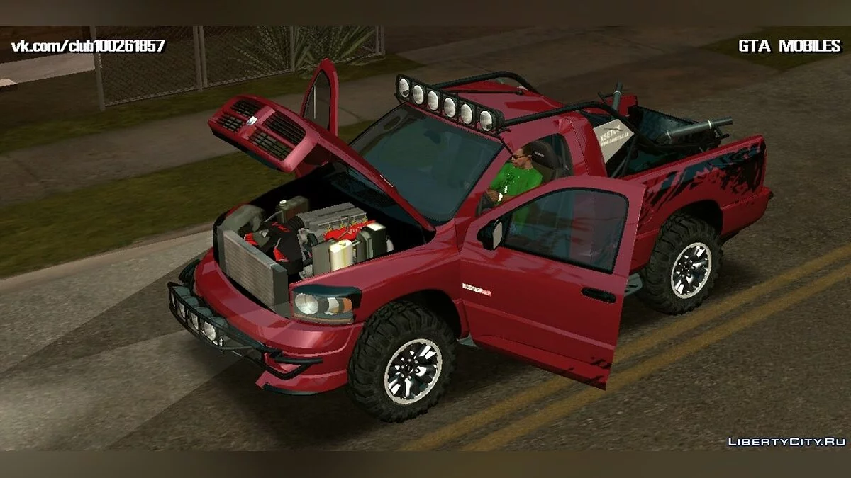 Dodge Ram SRT DES / GTA San Andreas (iOS, Android)