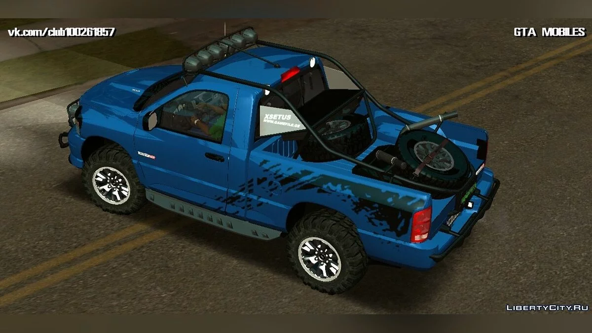 Dodge Ram SRT DES / GTA San Andreas (iOS, Android)