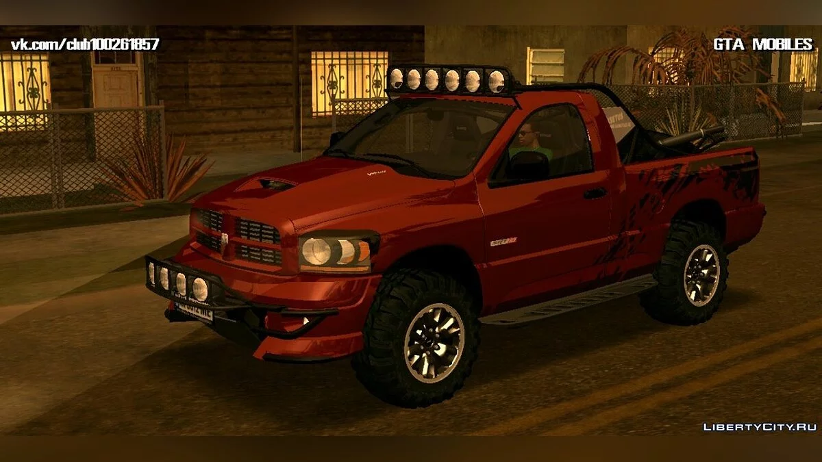 Dodge Ram SRT DES / GTA San Andreas (iOS, Android)