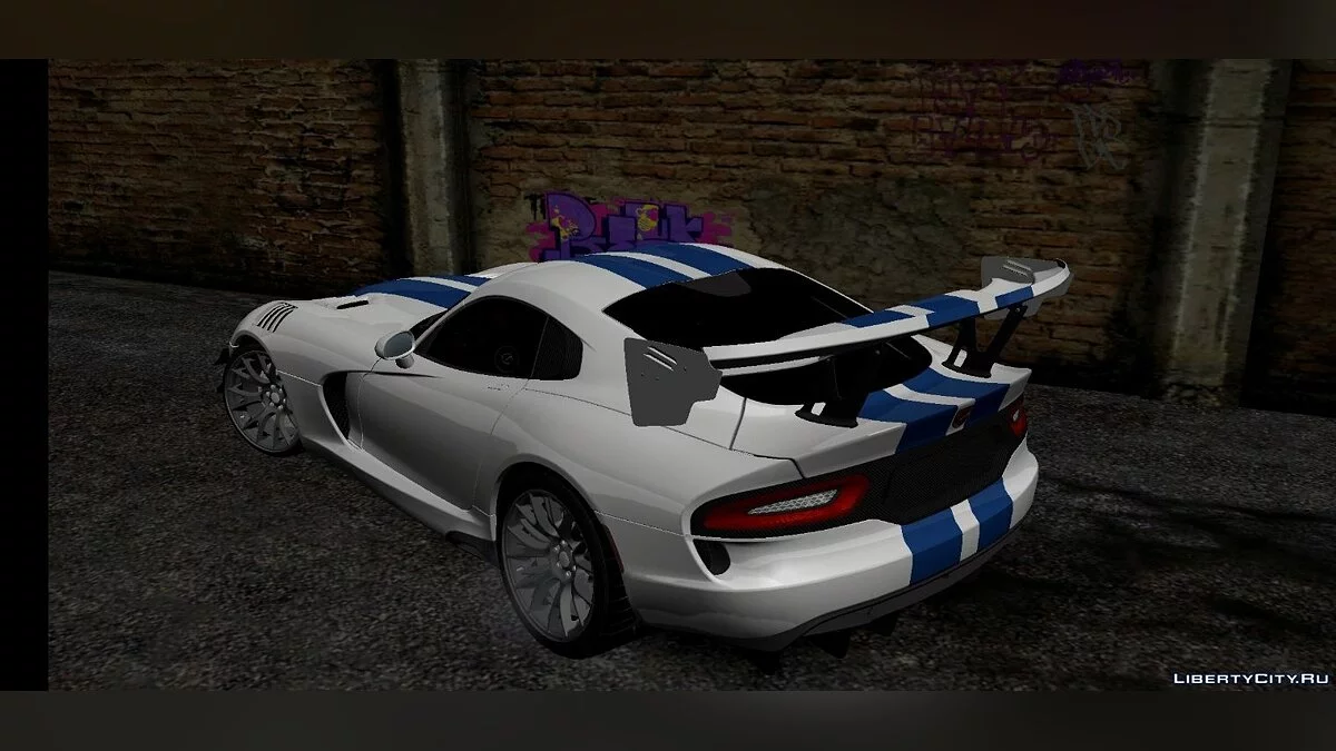 Dodge Viper 2018 Спорт / GTA San Andreas (iOS, Android)