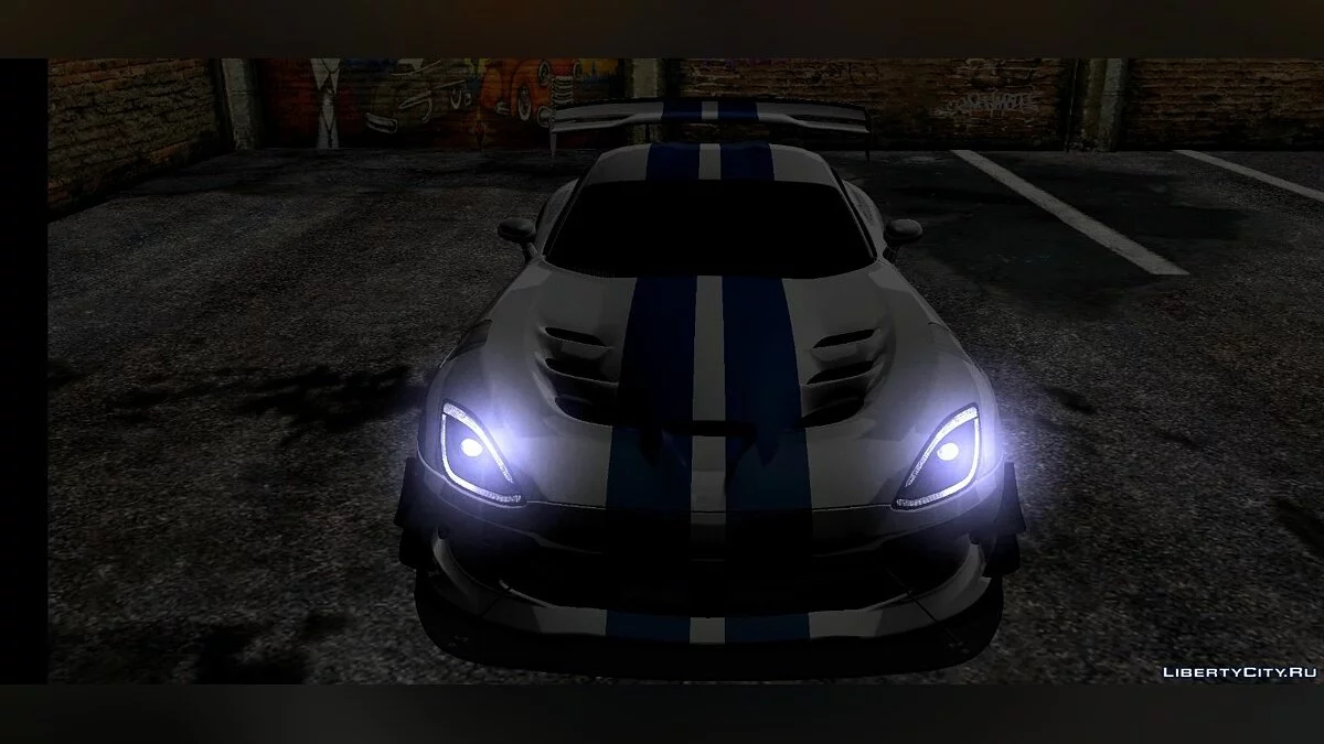 Dodge Viper 2018 Спорт / GTA San Andreas (iOS, Android)