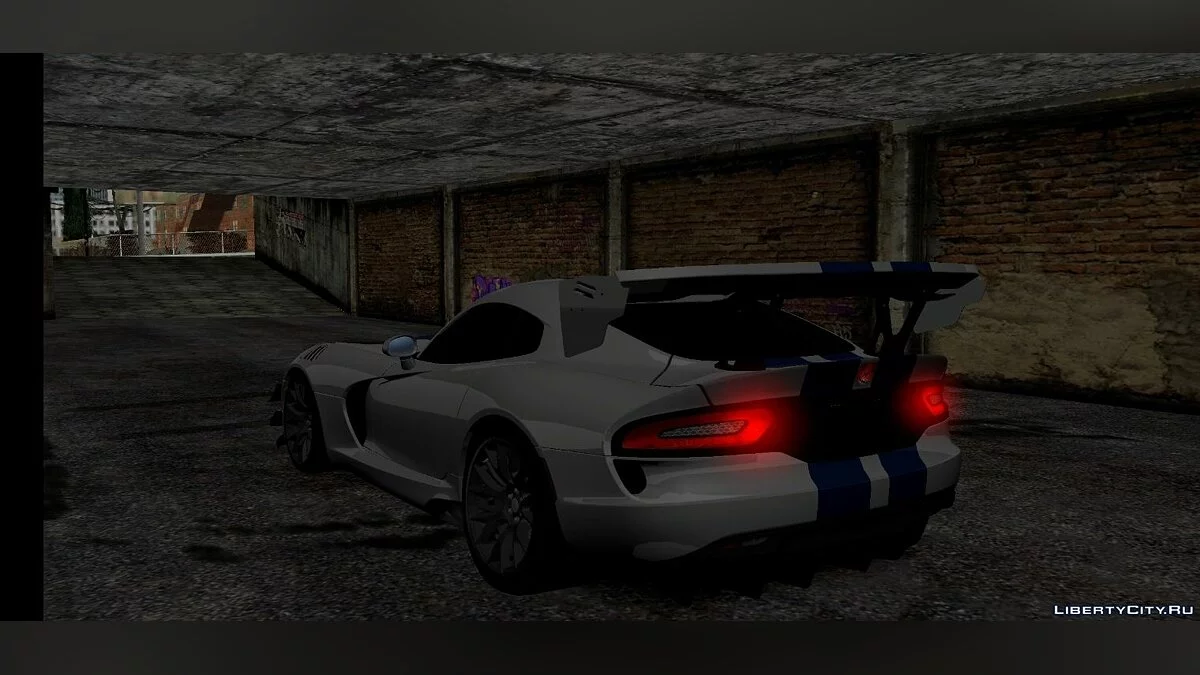 Dodge Viper 2018 Спорт / GTA San Andreas (iOS, Android)