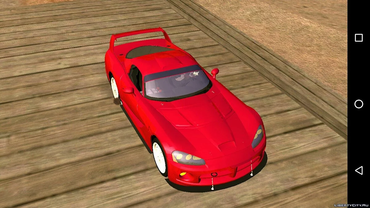Dodge Viper GTS R Konsep (hanya DFF) / GTA San Andreas (iOS, Android)