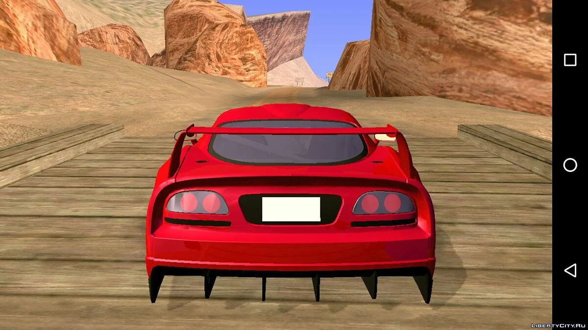 Dodge Viper GTS R Konsep (hanya DFF) / GTA San Andreas (iOS, Android)