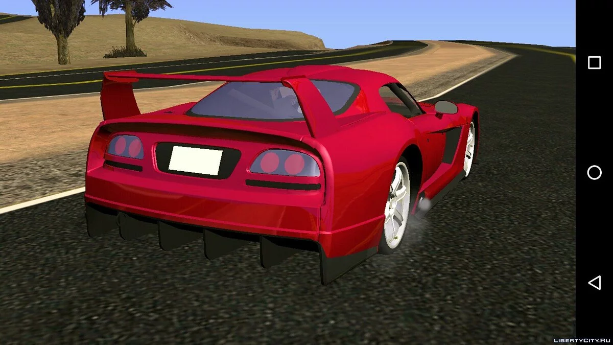 Dodge Viper GTS R Concept v2.0 (DFF uniquement) / GTA San Andreas (iOS, Android)