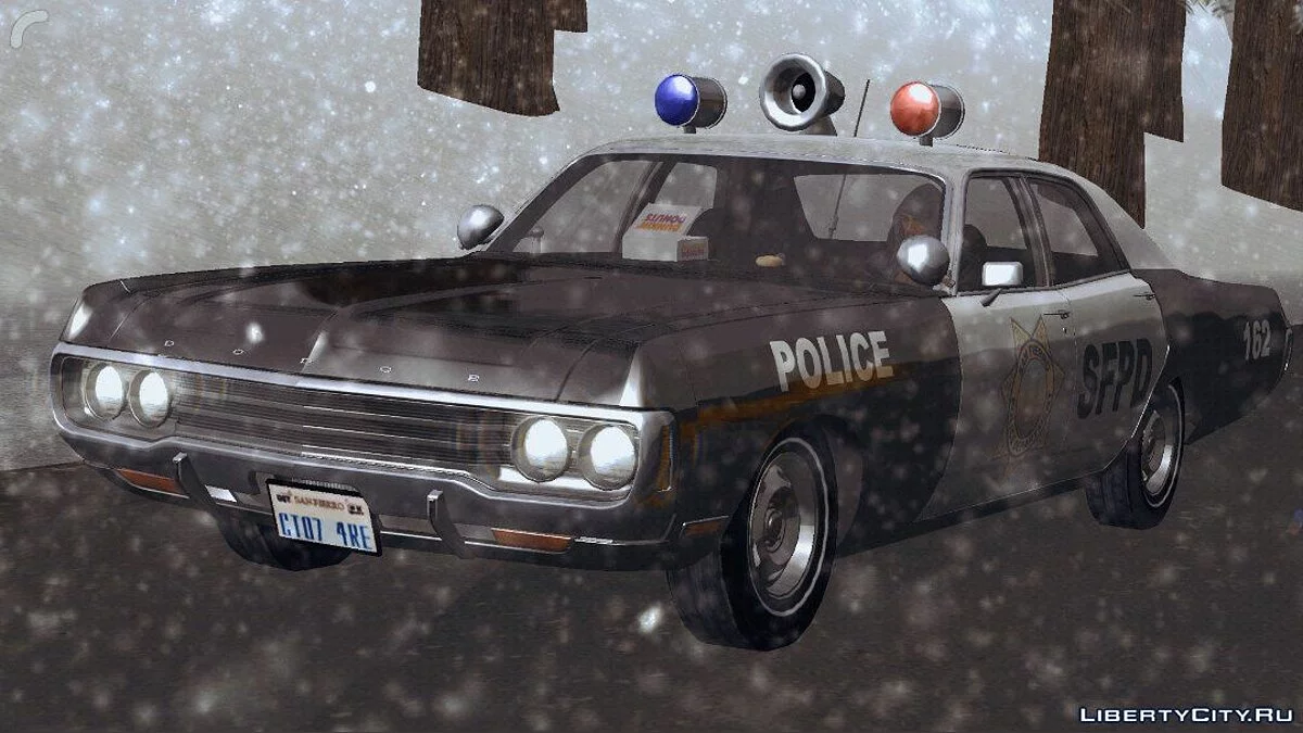 Dodge 1971 - Поліція / GTA San Andreas (iOS, Android)