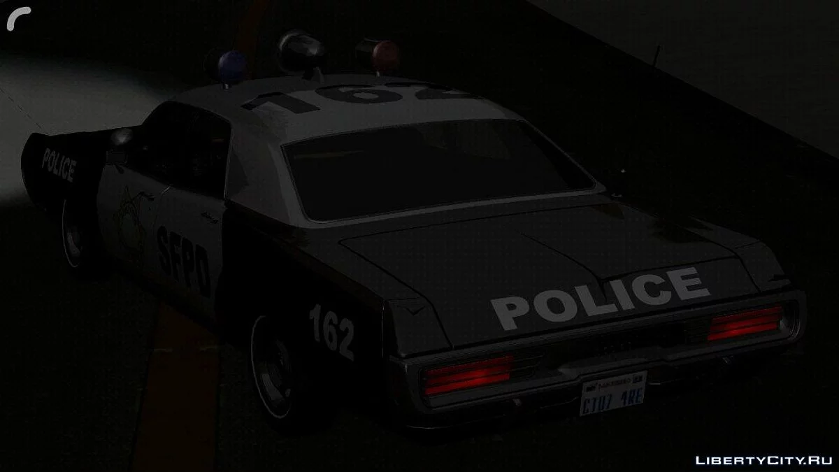 دودج 1971 - شرطة / GTA سان أندرياس (iOS، أندرويد)