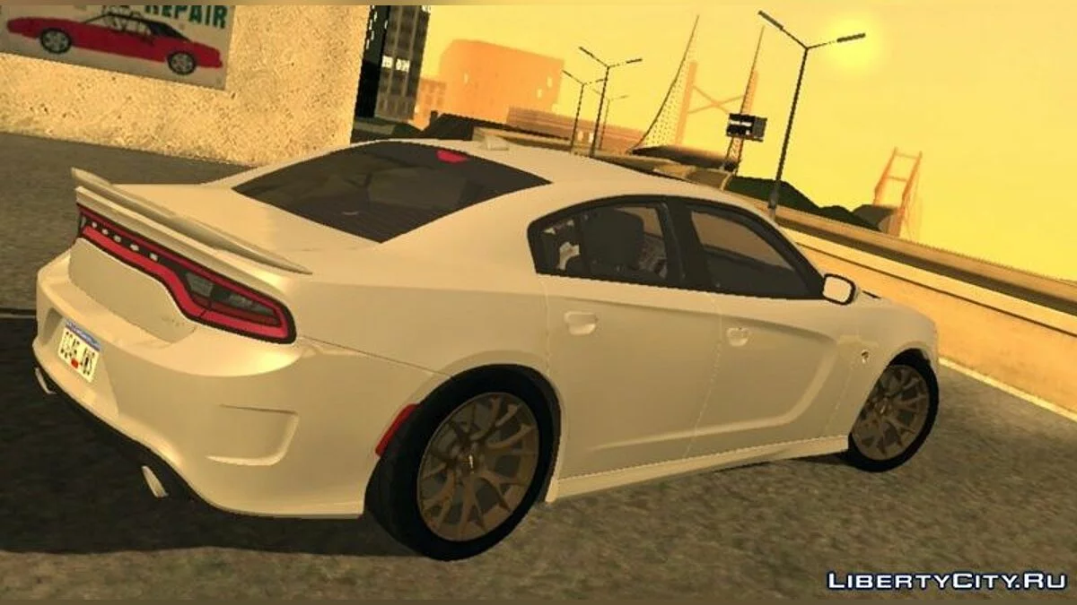 دودج تشارجر SRT هيلكات 2015 / GTA سان أندرياس (iOS، أندرويد)