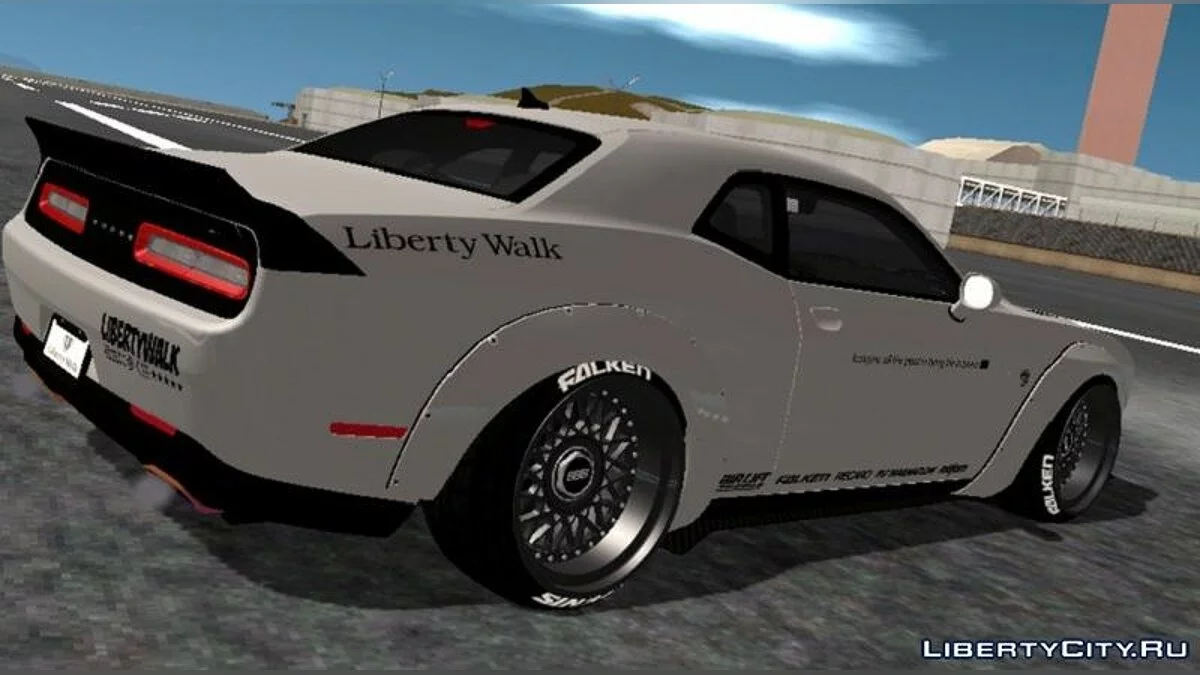 Dodge Challenger SRT Hellcat / GTA San Andreas (iOS, Android)