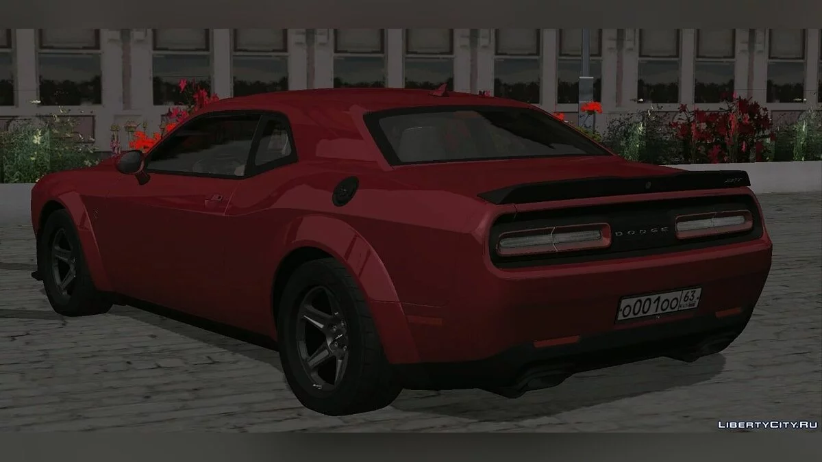 Dodge Challenger SRT Demon (Stock) / GTA San Andreas (iOS, Android)