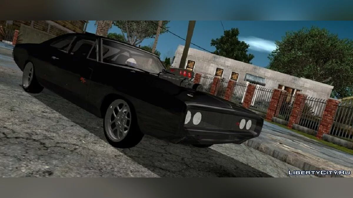 دودج تشارجر آر / تي 1970 (غاضب 7) / GTA سان أندرياس (iOS، أندرويد)