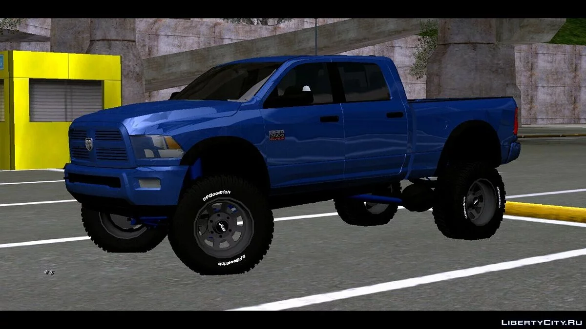 Dodge Ram 2500 Lifted Edition (DFF only) / GTA San Andreas (iOS, Android)