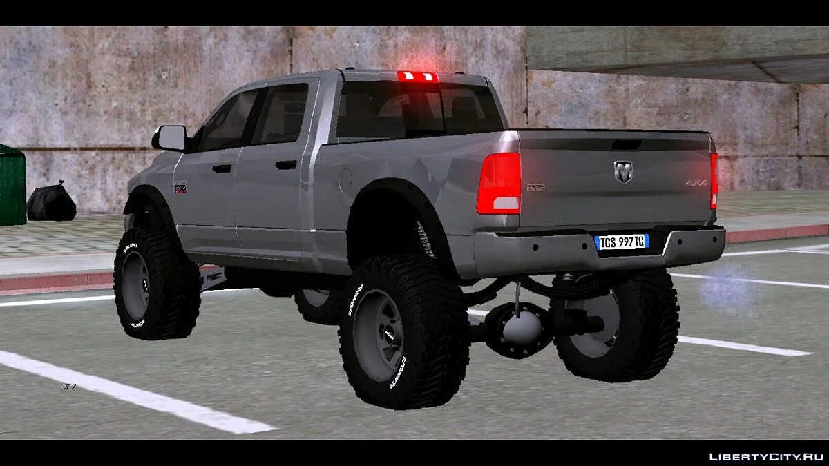 Dodge Ram 2500 Lifted Edition (DFF only) / GTA San Andreas (iOS, Android)