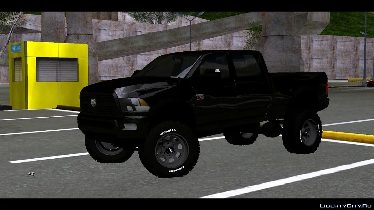 Dodge Ram 2500 Lifted Edition (DFF only) / GTA San Andreas (iOS, Android)