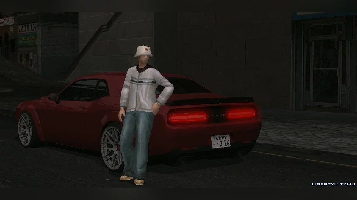 Dodge Challenger SRT Demon Stance / GTA San Andreas (iOS, Android)