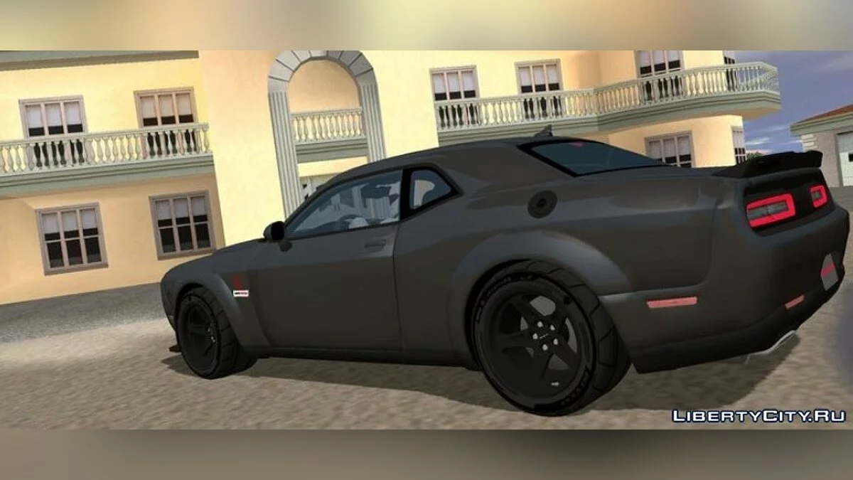 دودج تشالنجر SRT ديمون / GTA سان أندرياس (iOS، أندرويد)