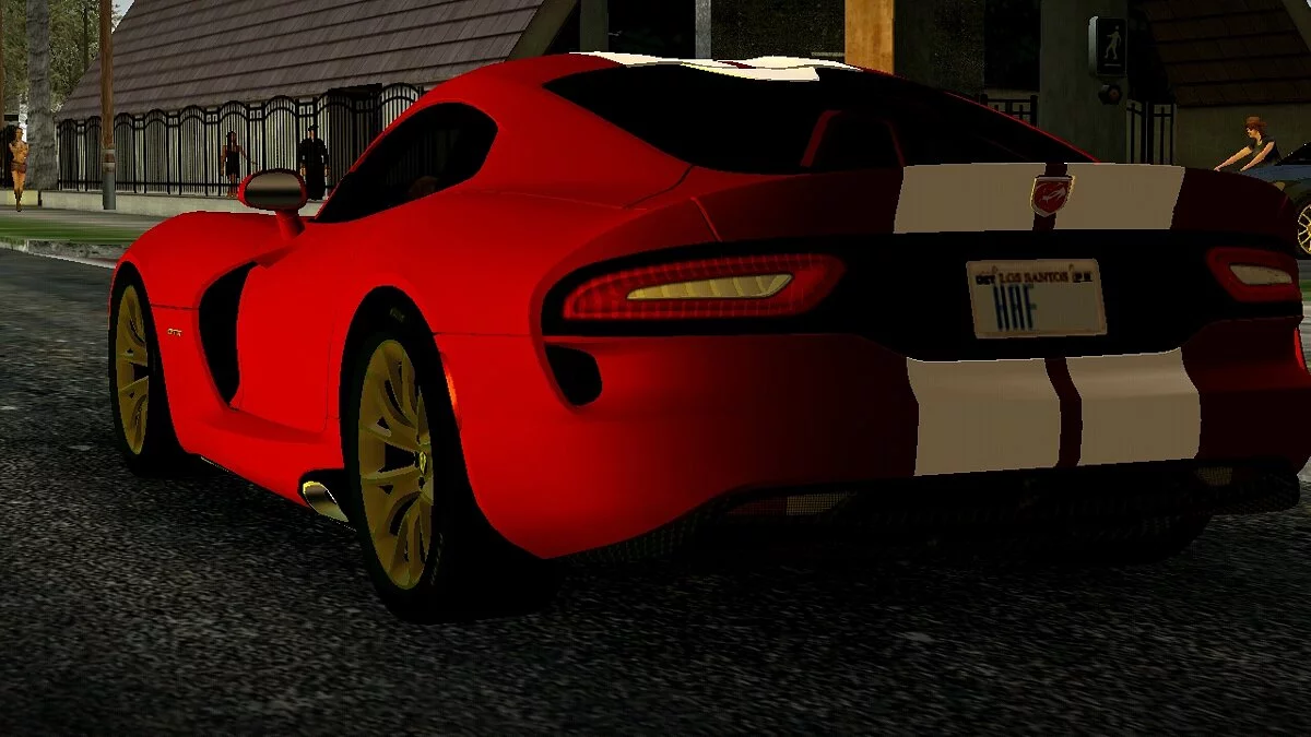 2013 Dodge Viper SRT GTS / GTA San Andreas (iOS, Android)