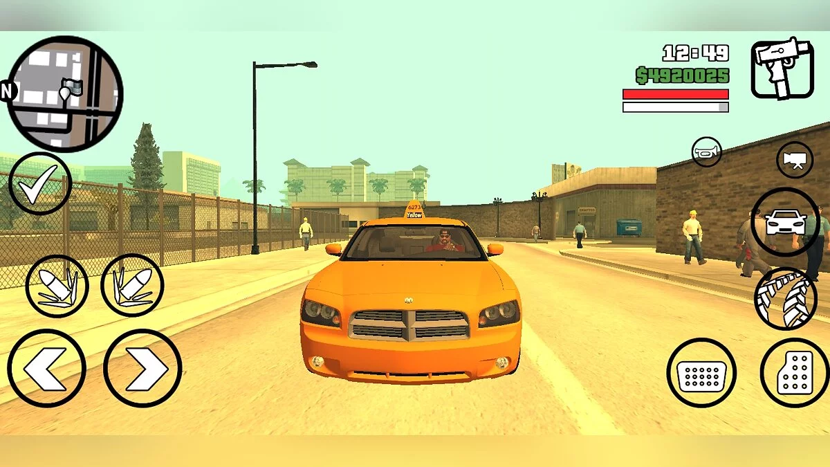 Dodge Charger Taxi / GTA San Andreas (iOS, Android)