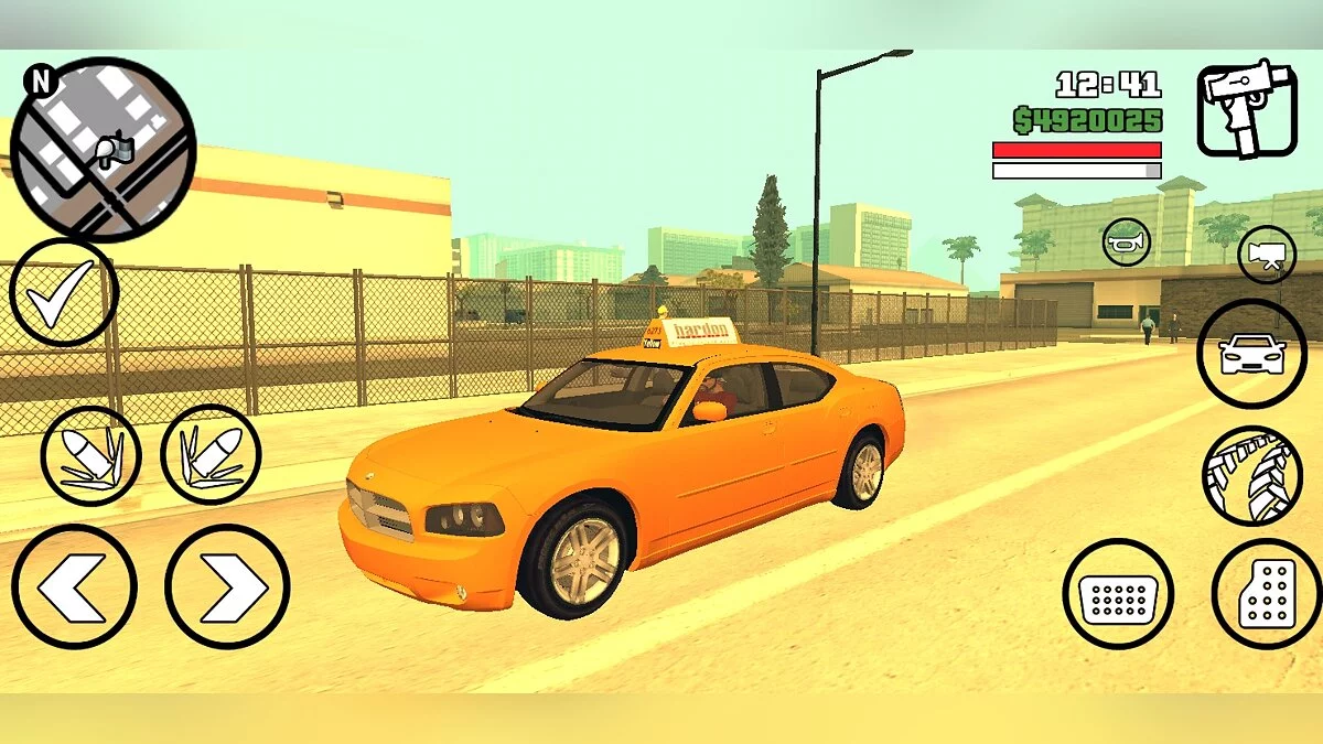 Dodge Charger Taxi / GTA San Andreas (iOS, Android)