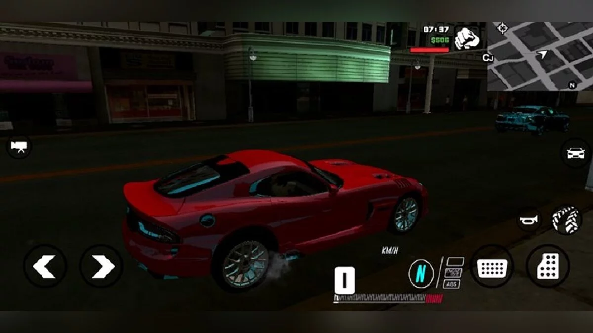 Dodge Viper GTS 2013 (solo DFF) / GTA San Andreas (iOS, Android)